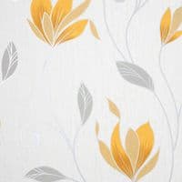 Crown Synergy Floral Mustard Trail M1717 Wallpaper